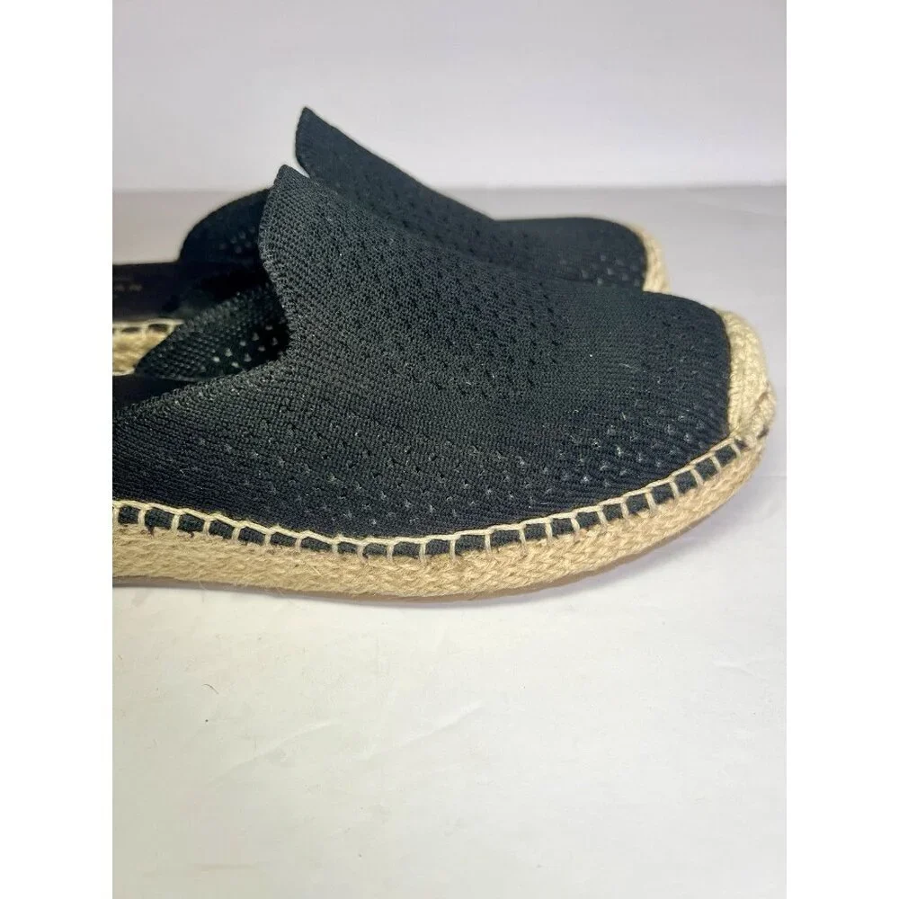 Cole‎ Haan Women's Cloudfeel Stitchlite Mule Sandal Black Knit W24512 Size 8